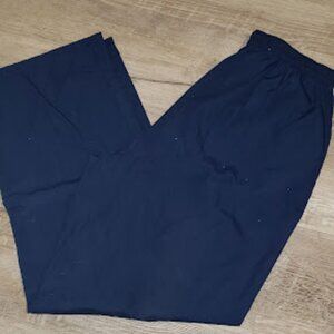 Women's size Medium elastic scrub pants with two front pockets